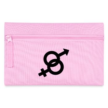 Logo hétéro - Trousse - rose - Devant