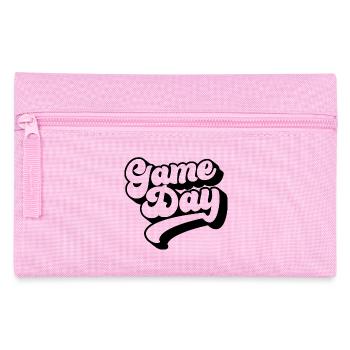 Jour de match Football Lover Sports Fan Football Saison - Trousse - rose - Devant