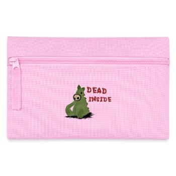 Dead Inside - Pencil Case - pink - Front