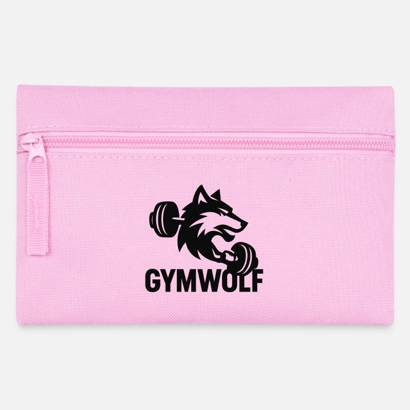 GymWolf - Pencil Case - pink