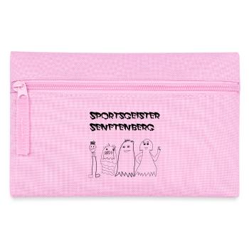 SportsGeisterSFB mit Schriftzug - Federtasche - Rosa - Vorne