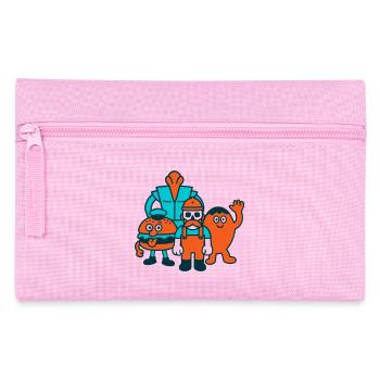 Toy Heroes - Pencil Case - pink - Front