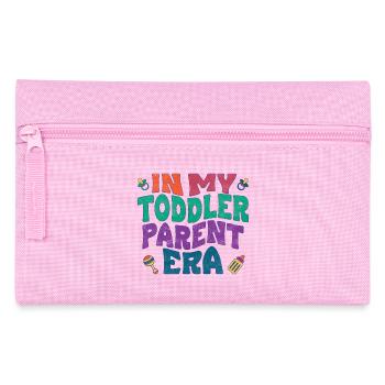 In my toddler parent era - Federtasche - Rosa - Vorne
