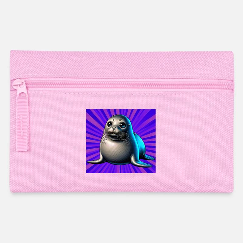 Phoque - Trousse - rose