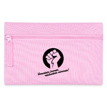 Vorwärts immer rückwärts nimmer v.1 - Federtasche - Rosa - Vorne