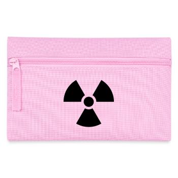 Radioaktiv Nuklear Gefahr - Federtasche - Rosa - Vorne