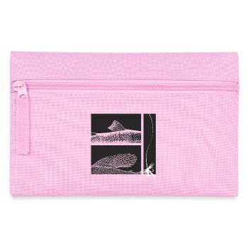 Modell 44 - Äsche und Forelle - Federtasche - Rosa - Vorne