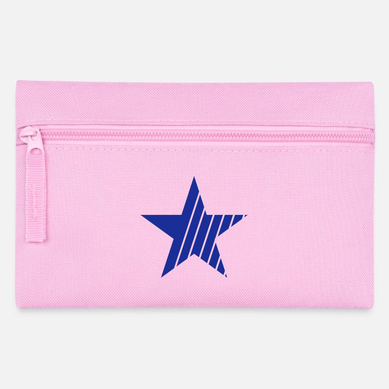 Stern - Federtasche - Rosa