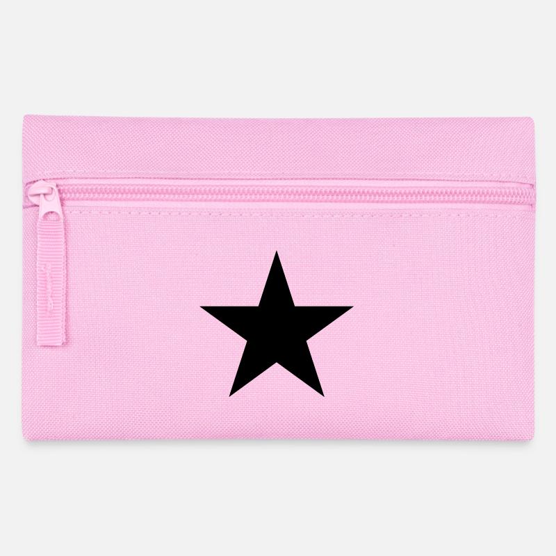 Star icon - Pencil Case - pink