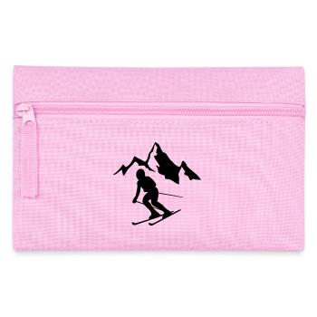 ski alpin wintersport - Federtasche - Rosa - Vorne