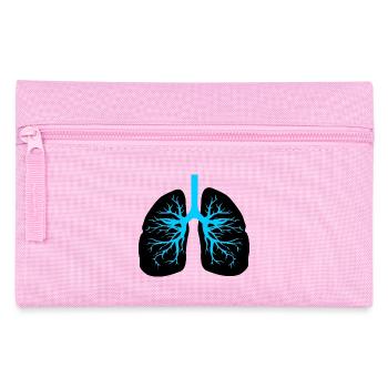 Respiratory therapist lungs - Pencil Case - pink - Front