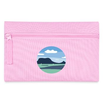 Art numérique du Balaton - Trousse - rose - Devant