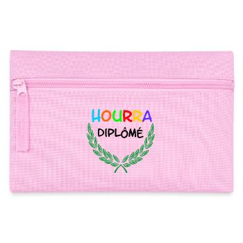 ourra diplôme - Federtasche - Rosa - Vorne