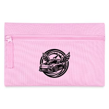 Auto Tuning Tacho - Federtasche - Rosa - Vorne