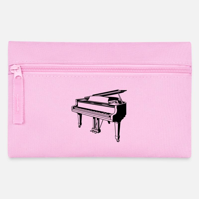 Klavierflügel - Federtasche - Rosa