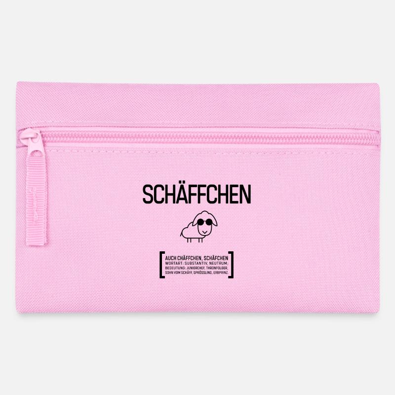 SCHÄFFCHEN SCHÄFF CHEF BOSS Geschenkidee - Federtasche - Rosa