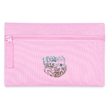 OTTER o t'aime comme pas de loutre - Trousse - rose - Devant