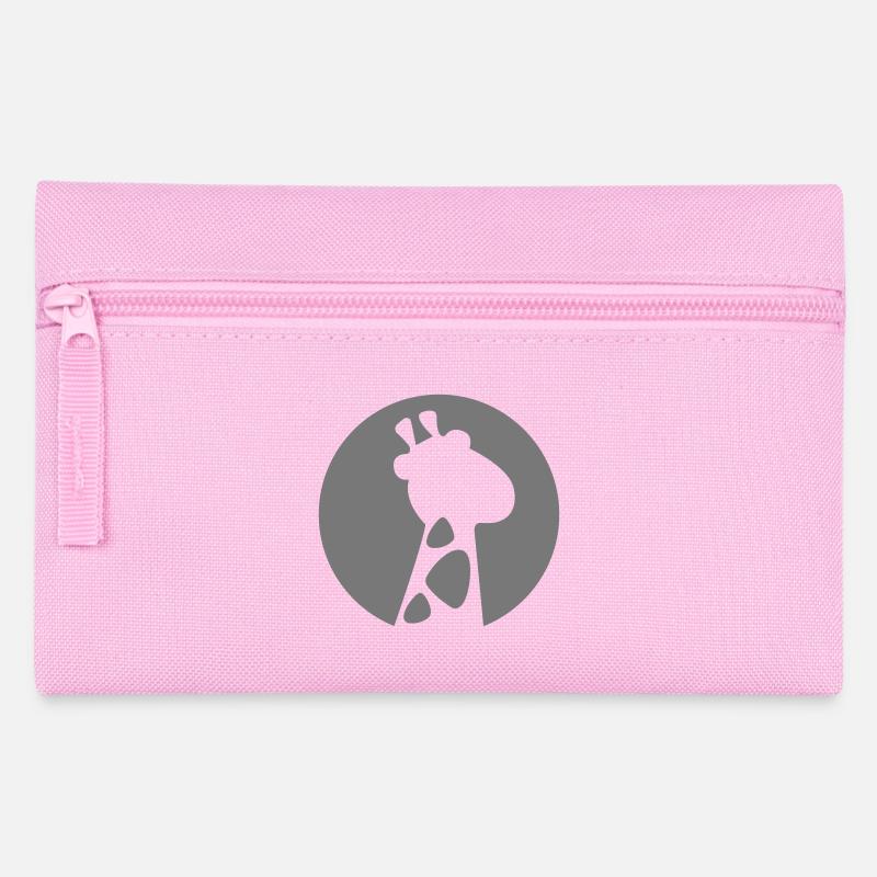 Funny Giraffe - Pencil Case - pink