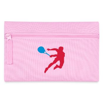 Le joueur de tennis - Trousse - rose - Devant