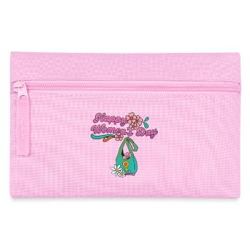 Journée de la femme 8 mars Cadeaux heureux Jour de la femme - Trousse - rose - Devant