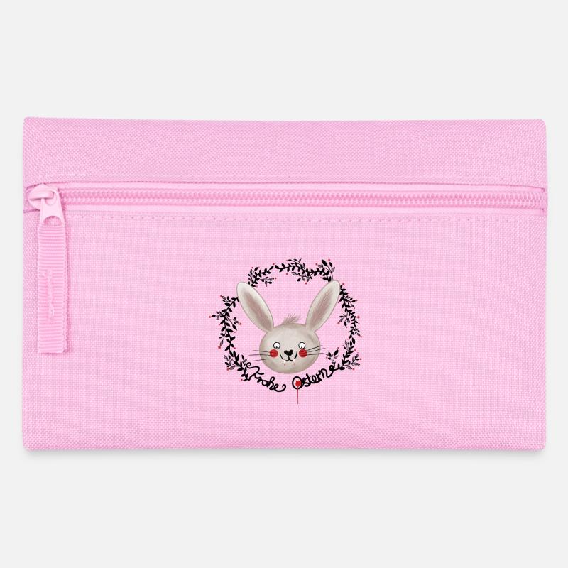 Vampire lapin de Pâques Joyeuses Pâques Illustration - Trousse - rose