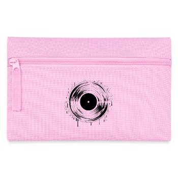Disc Jockey Vinyl Record - Pencil Case - pink - Front