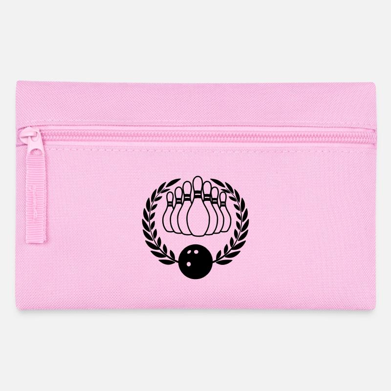 Couronne de laurier bowling - Trousse - rose