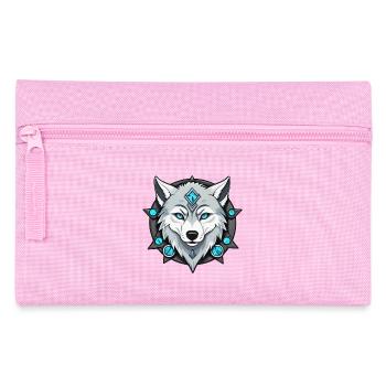 Loup de glace - Trousse - rose - Devant