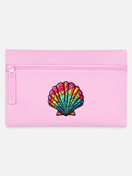Muschel - Federtasche - Rosa