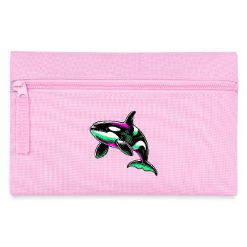 Killer whale - Pencil Case - pink - Front