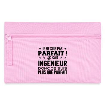 Un Ingénieur plus que parfaite, métier de rêve - Trousse - rose - Devant