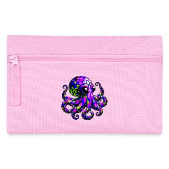 Octopus - Pencil Case - pink - Front