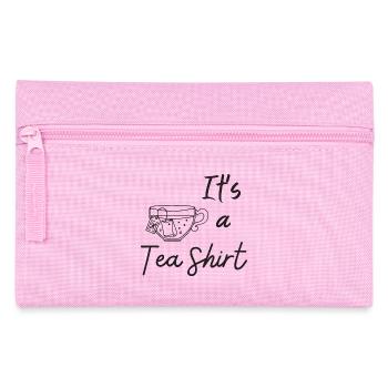 It's a Tea Shirt - Pencil Case - pink - Front