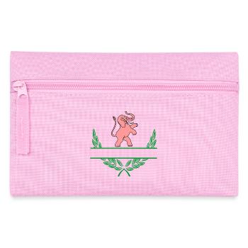 Pink Elephant mit Namensraum - Federtasche - Rosa - Vorne