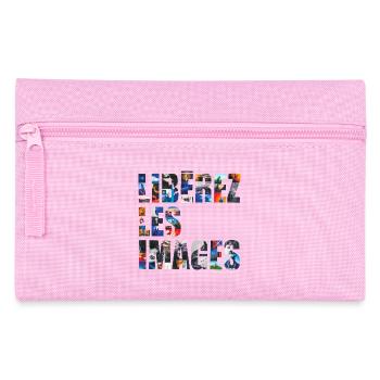 LIBÉREZ LES IMAGE - let's talk - Trousse - rose - Devant