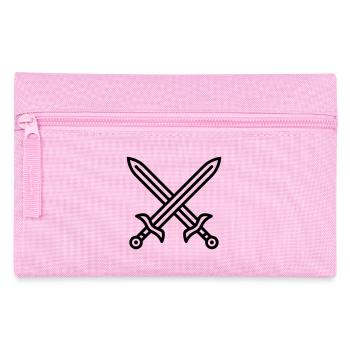 combat épée - Trousse - rose - Devant