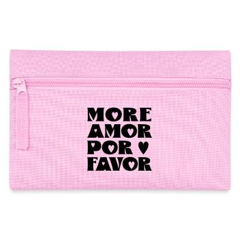 Plus d’amour s’il te plaît - Trousse - rose - Devant