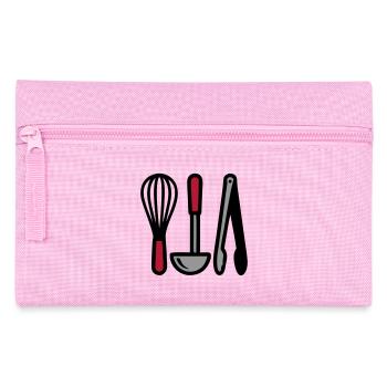 Kitchen Utensils Cooking Baking Cooking School - Pencil Case - pink - Front