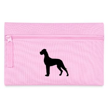Dogue allemand - Trousse - rose - Devant