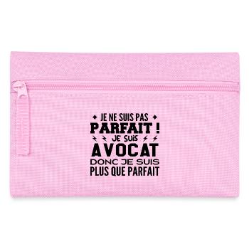 Un Avocat plus que parfaite, métier de rêve Avocat - Trousse - rose - Devant