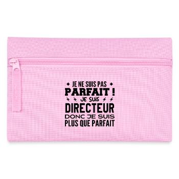 Un Directeur plus que parfaite, métier de rêve - Trousse - rose - Devant