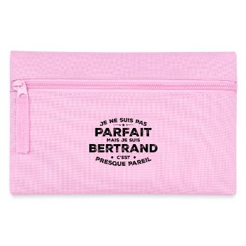 Bertrand Ein Vorname, eine Haltung Humor Bertrand - Federtasche - Rosa - Vorne