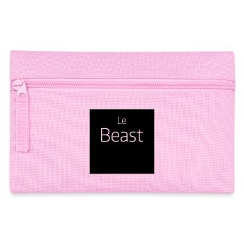 Le respiration la bête instruction de type bête - Trousse - rose - Devant