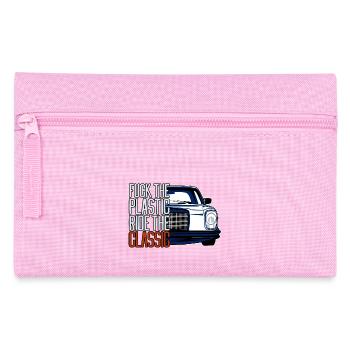 W115 Retro fck plastic - Federtasche - Rosa - Vorne