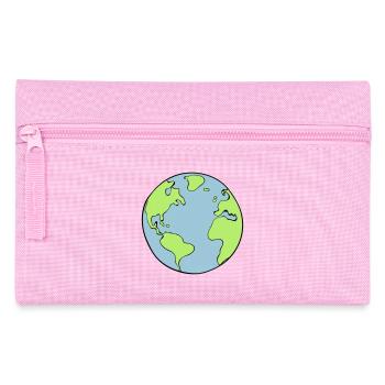 Erde - Federtasche - Rosa - Vorne