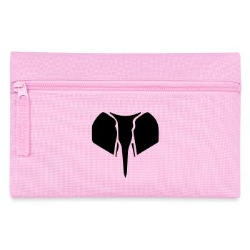 Elephant silhouette - Pencil Case - pink - Front