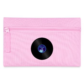 Schallplatte - Federtasche - Rosa - Vorne