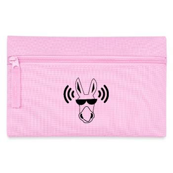 ass - Pencil Case - pink - Front