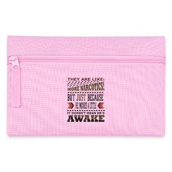 Anästhesist Anästhesiologie Chirurg Narkose Arzt - Federtasche - Rosa - Vorne