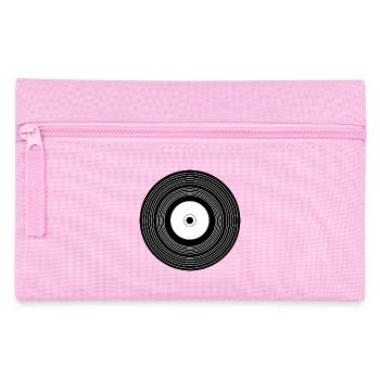 Schallplatte - Federtasche - Rosa - Vorne
